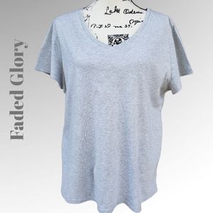 Faded Glory Gray Tee